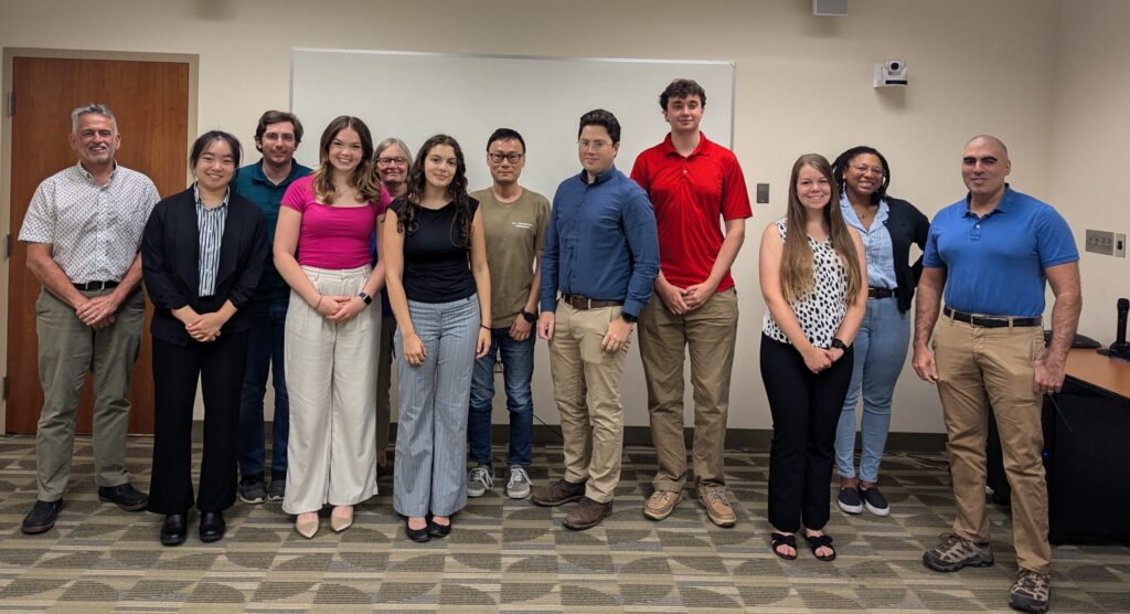 The interns, mentors, and CRN staff who attended the 2024 CRN Intern Presentations