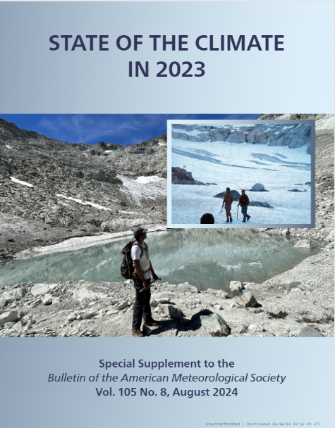 State of the Climate in 2023 cover