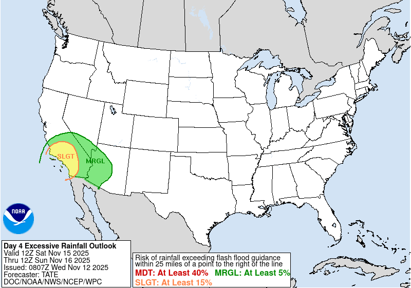 NWS WPC Day 4 ERO