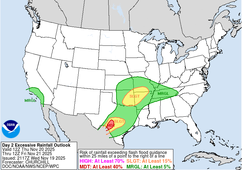 NWS WPC Day 2 ERO