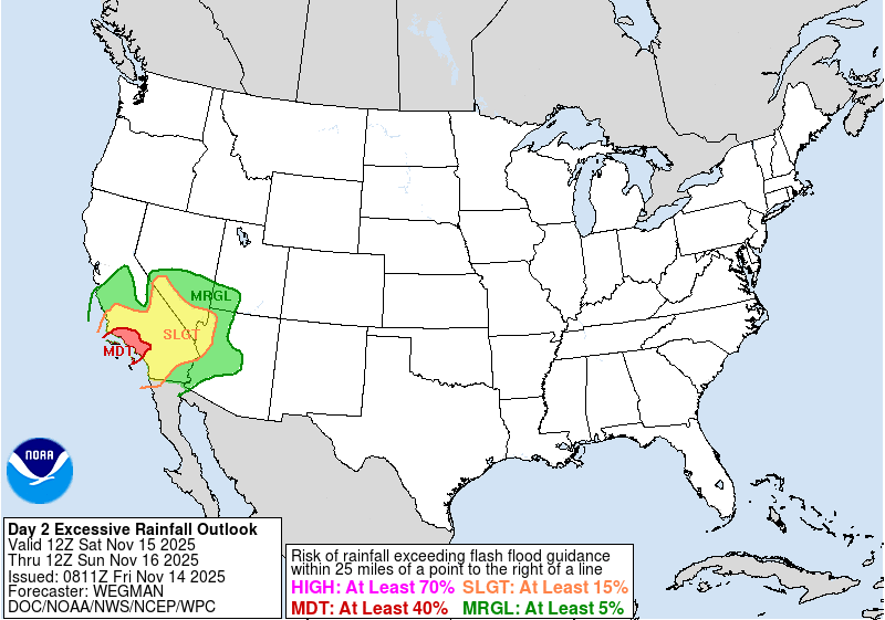NWS WPC Day 2 ERO