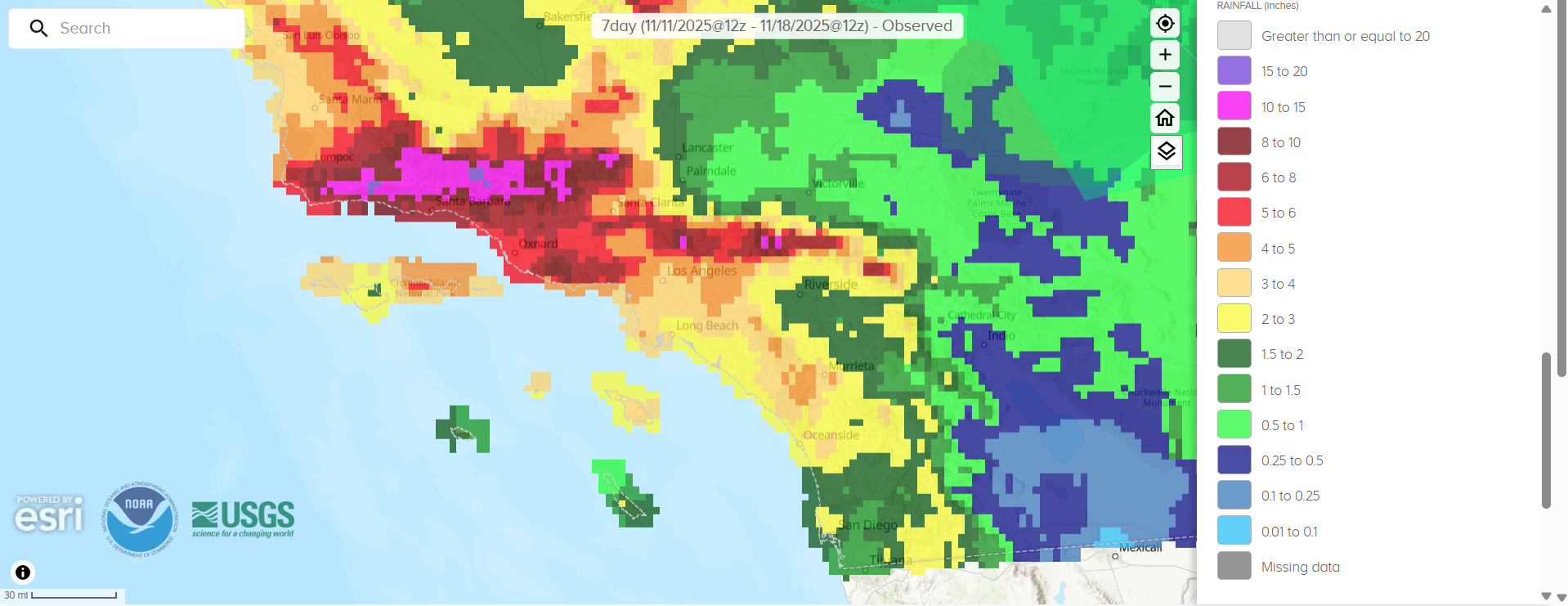 NWS National Water Prediction Service (NWPS) Precipitation Estimation
