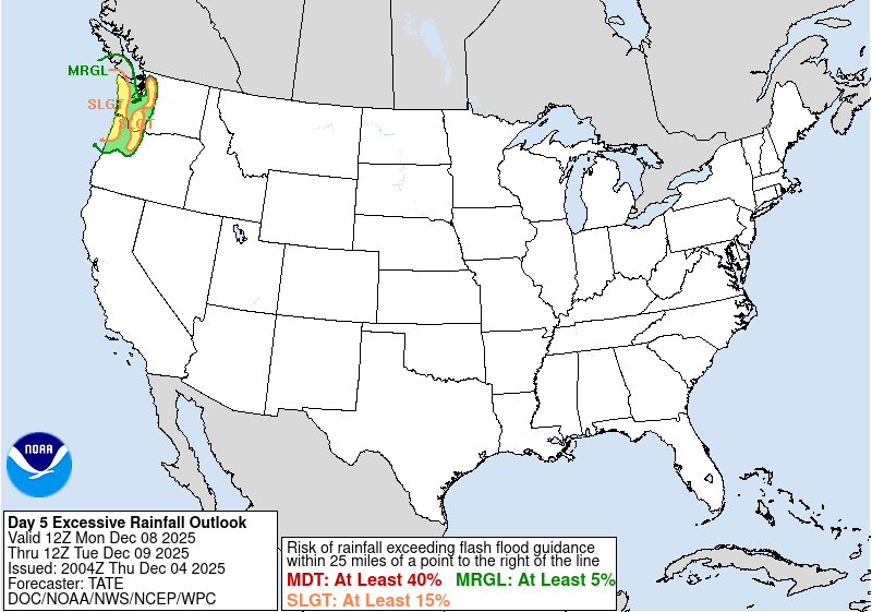 NWS WPC Day 5 ERO