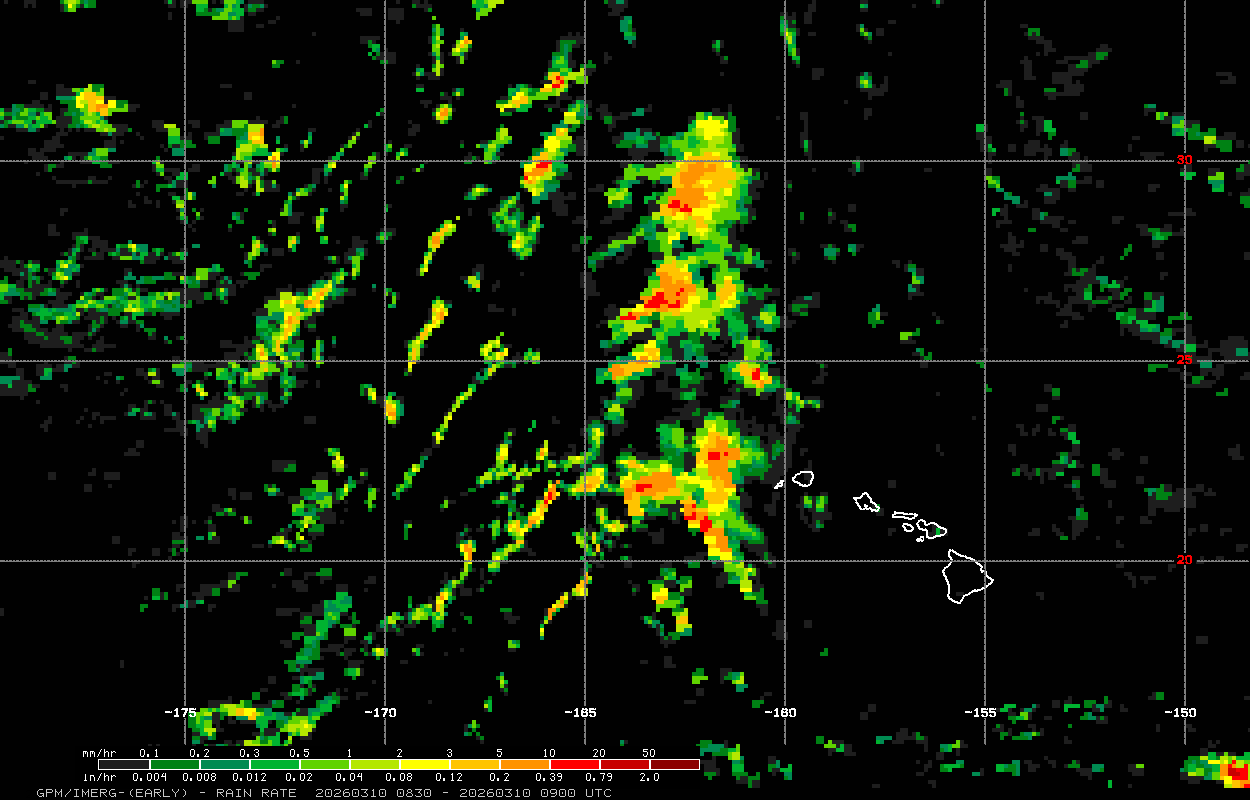 GPM IMERG-Early output