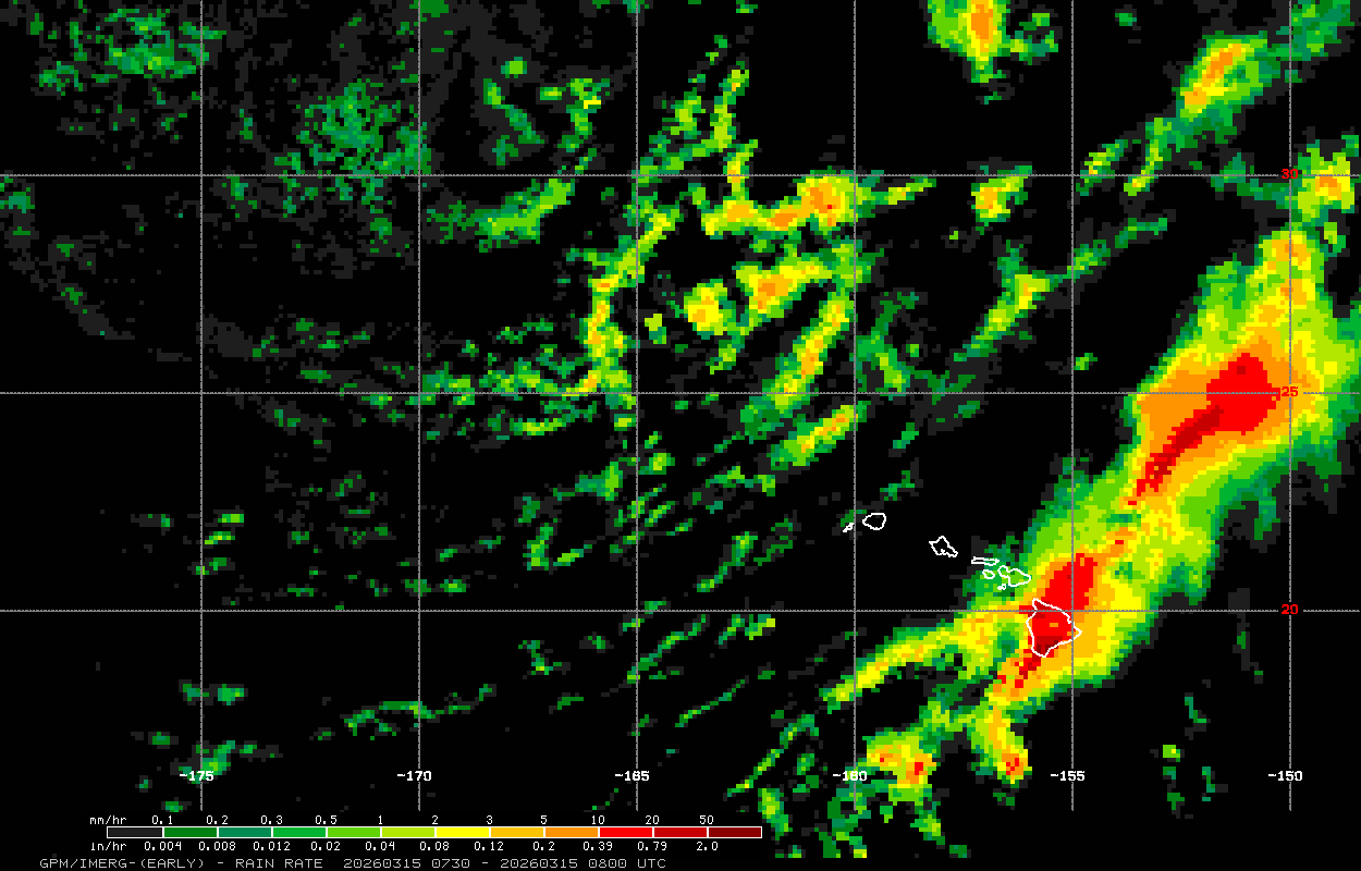 GPM IMERG-Early output