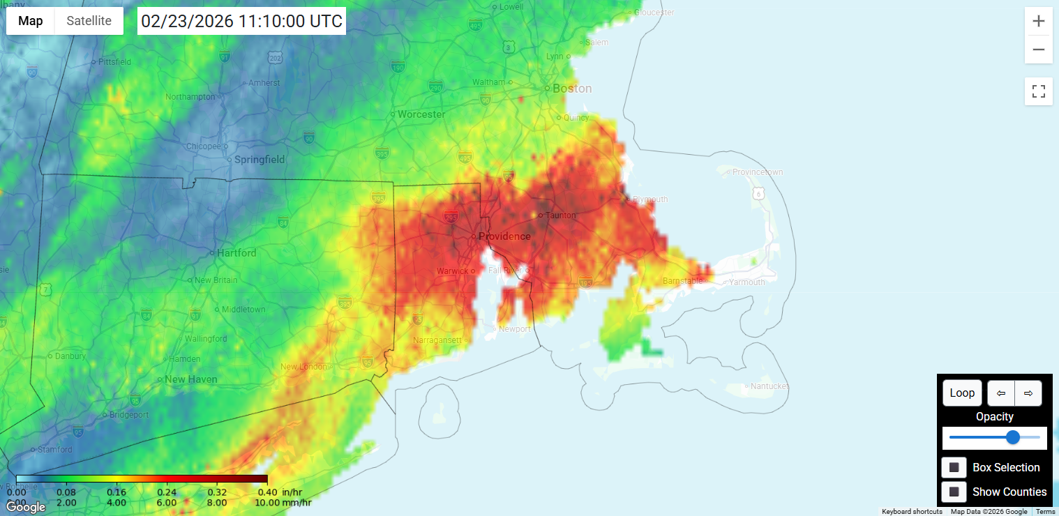 NESDIS mSFR product output