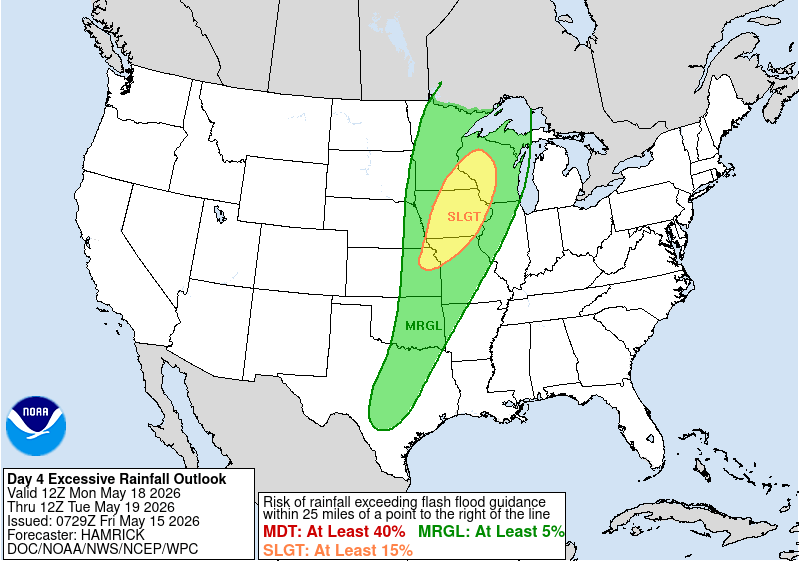 NWS WPC Day 4 ERO