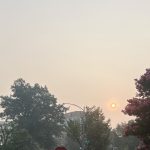 A view to the east in Washington, D.C