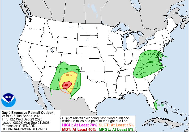NWS WPC Day 2 ERO